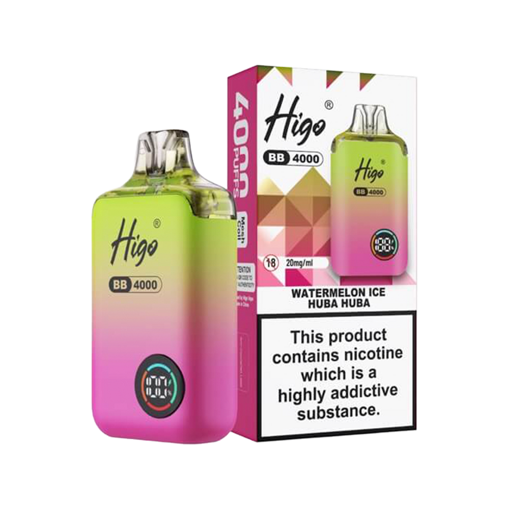 Higo BB 4000 Vape Kit | Prefilled Pod Kit | MTL  Royal Flush Vape