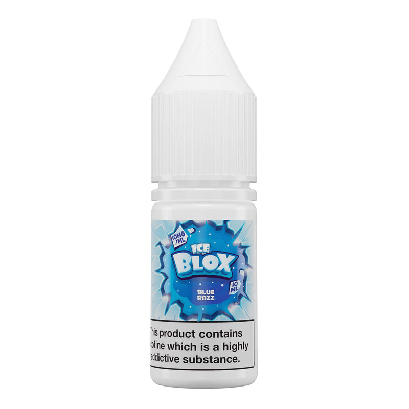 Blue Razz 10mg nic salt e-liquid by Ice Blox