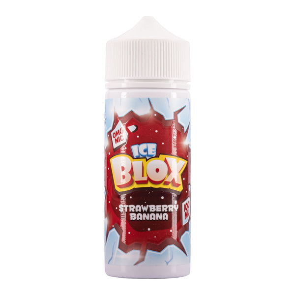 Ice Blox Strawberry Banana 100ml Shortfill E-Liquid