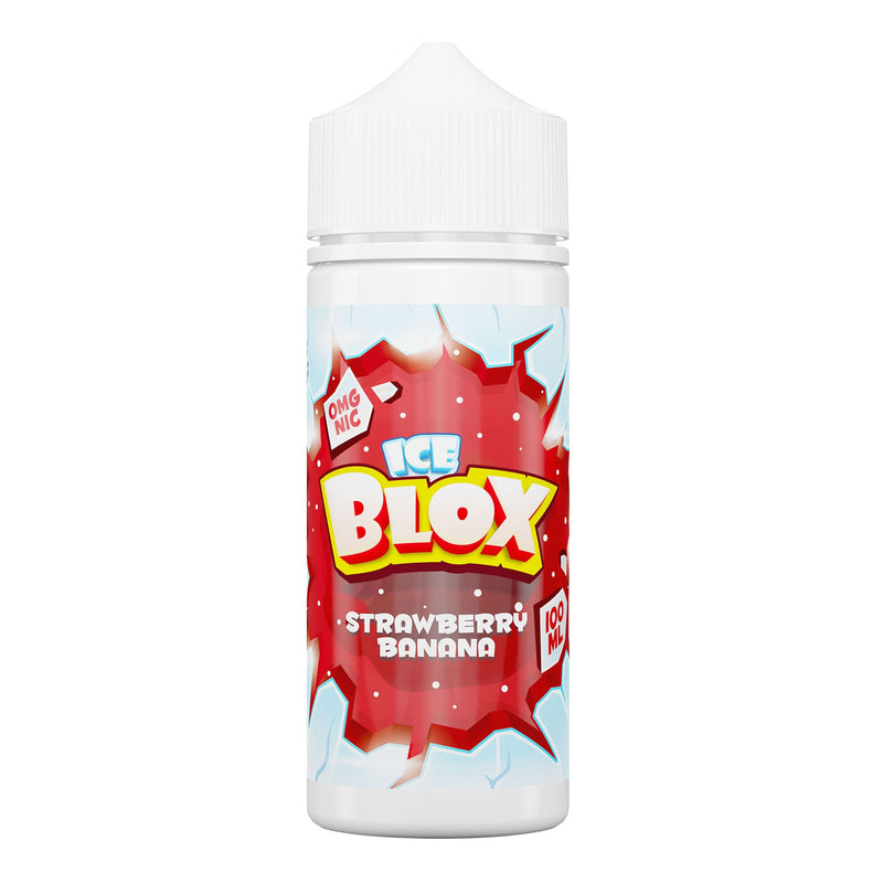 Strawberry Banana 100ml Shortfill E-Liquid by Ice Blox