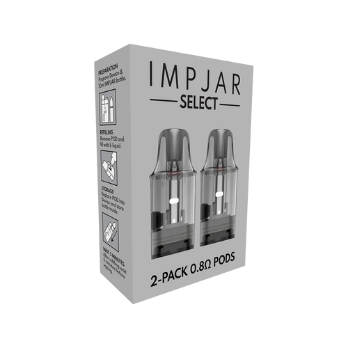 imp jar select pods 0.8 ohms