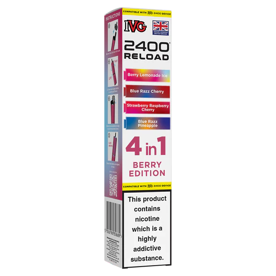Berry Edition IVG 2400 Refill Pods