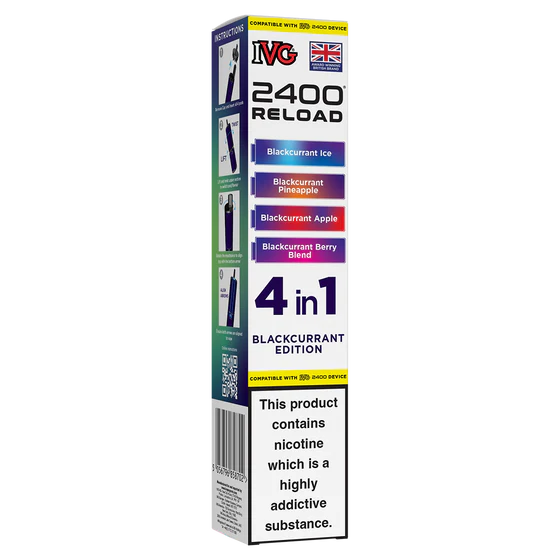 Blackcurrant Edition IVG 2400 Refill Pods