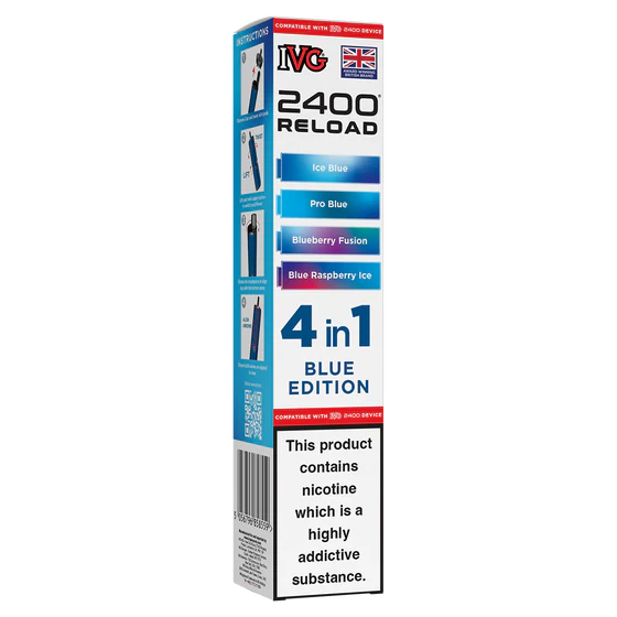 Blue Edition IVG 2400 Refill Pods