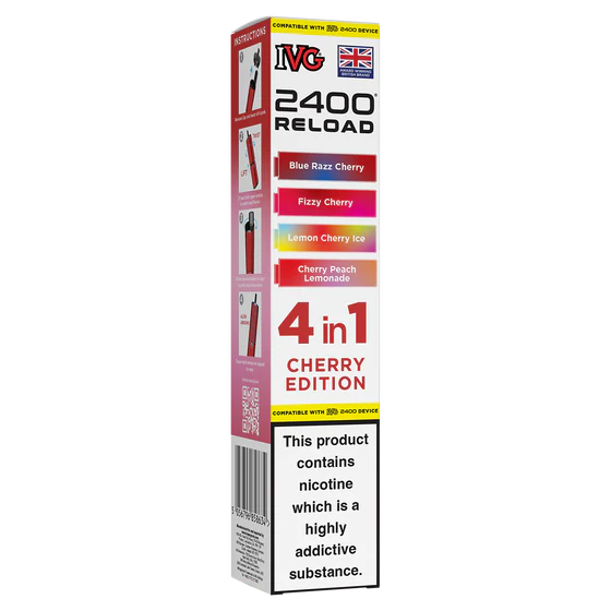 Cherry Edition IVG 2400 Refill Pods