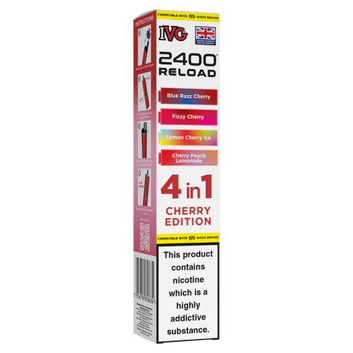 Cherry Edition IVG 2400 Refill Pods