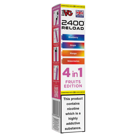 Fruits Edition IVG 2400 Refill Pods