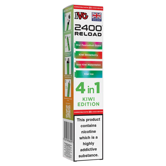 Kiwi Edition IVG 2400 Refill Pods