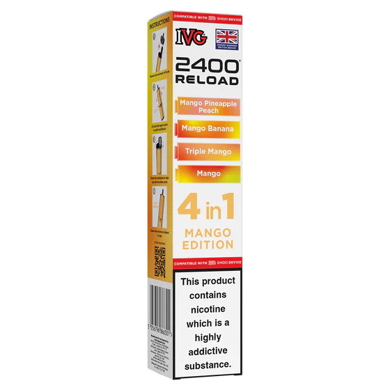 Mango Edition IVG 2400 Refill Pods