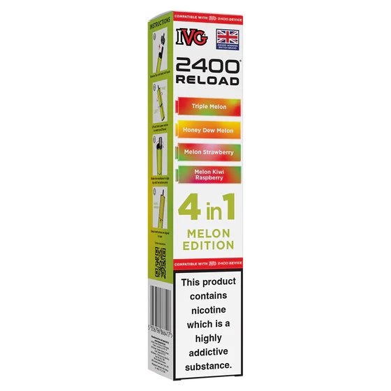 Melon Edition IVG 2400 Refill Pods