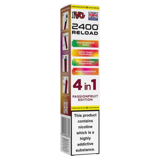 Passionfruit Edition IVG 2400 Refill Pods