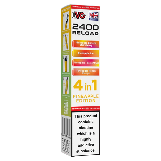 Pineapple Edition IVG 2400 Refill Pods