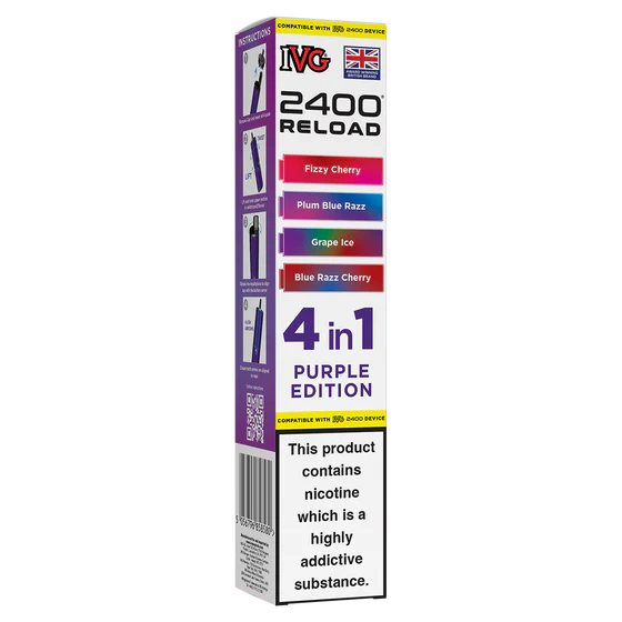 Purple Edition IVG 2400 Refill Pods