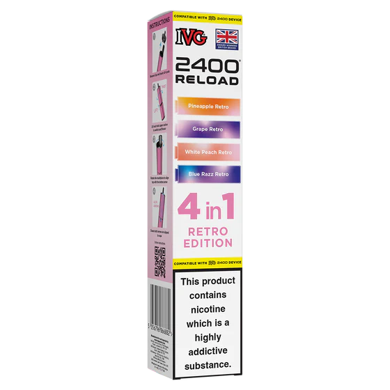 Retro Edition IVG 2400 Refill Pods