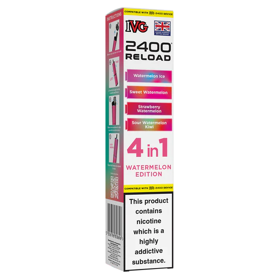 Watermelon Edition IVG 2400 Refill Pods
