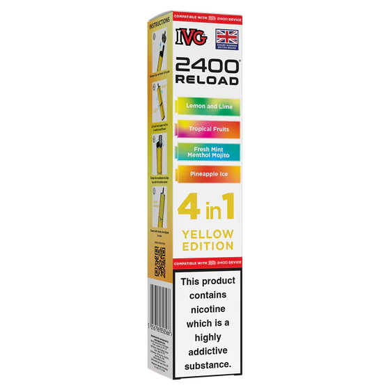Yellow Edition IVG 2400 Refill Pods