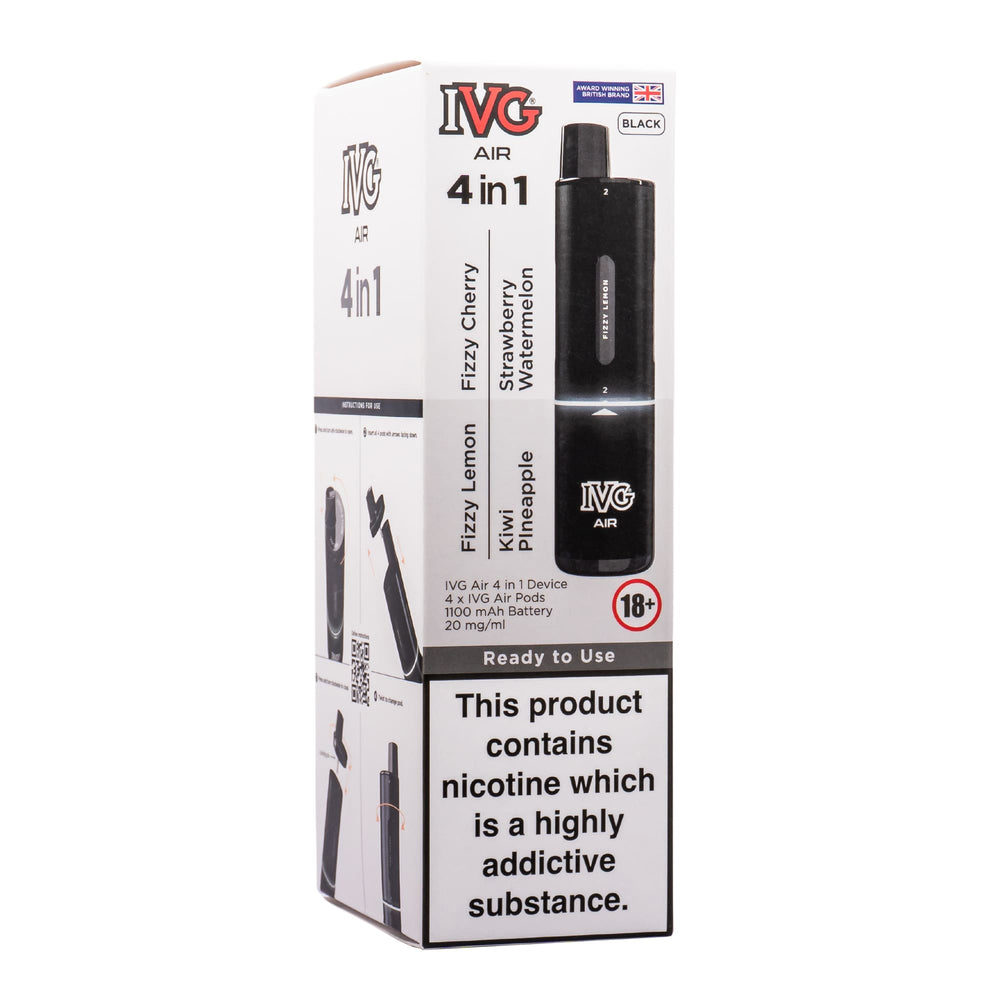 IVG Air 4 in 1 Vape Kit | Prefilled Pod Kit Royal Flush Vape IVG Air 4 in 1 Vape Kit | Prefilled Pod Kit Royal Flush Vape