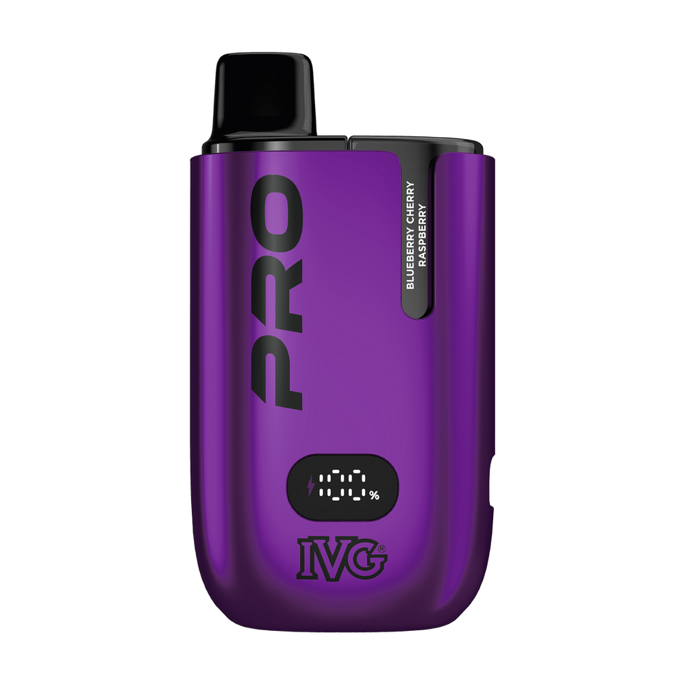 IVG Pro 12 Vape Kit blueberry cherry raspberry