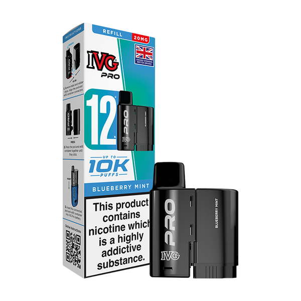 ivg pro 12 refill box thumbnail blueberry mint