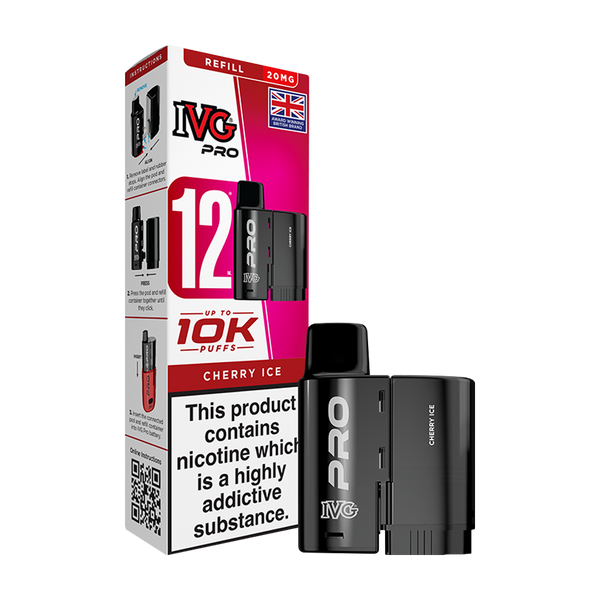 ivg pro 12 refill box thumbnail cherry ice