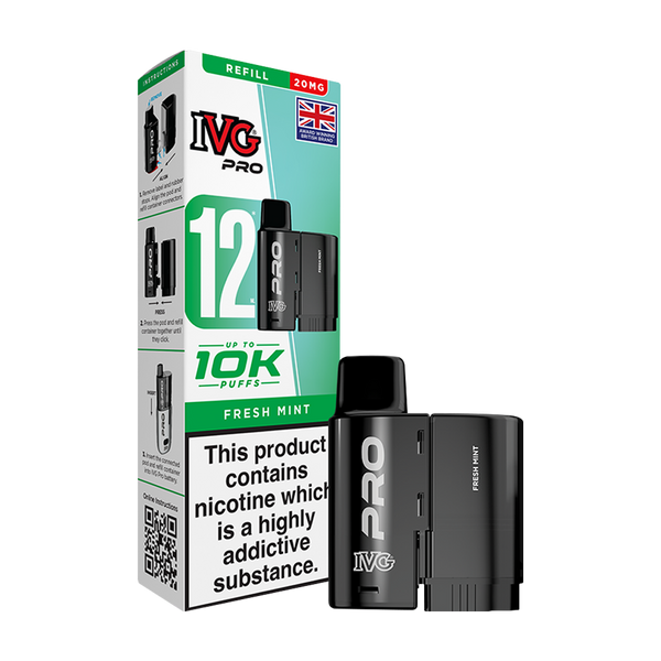 ivg pro 12 refill box thumbnail fresh mint
