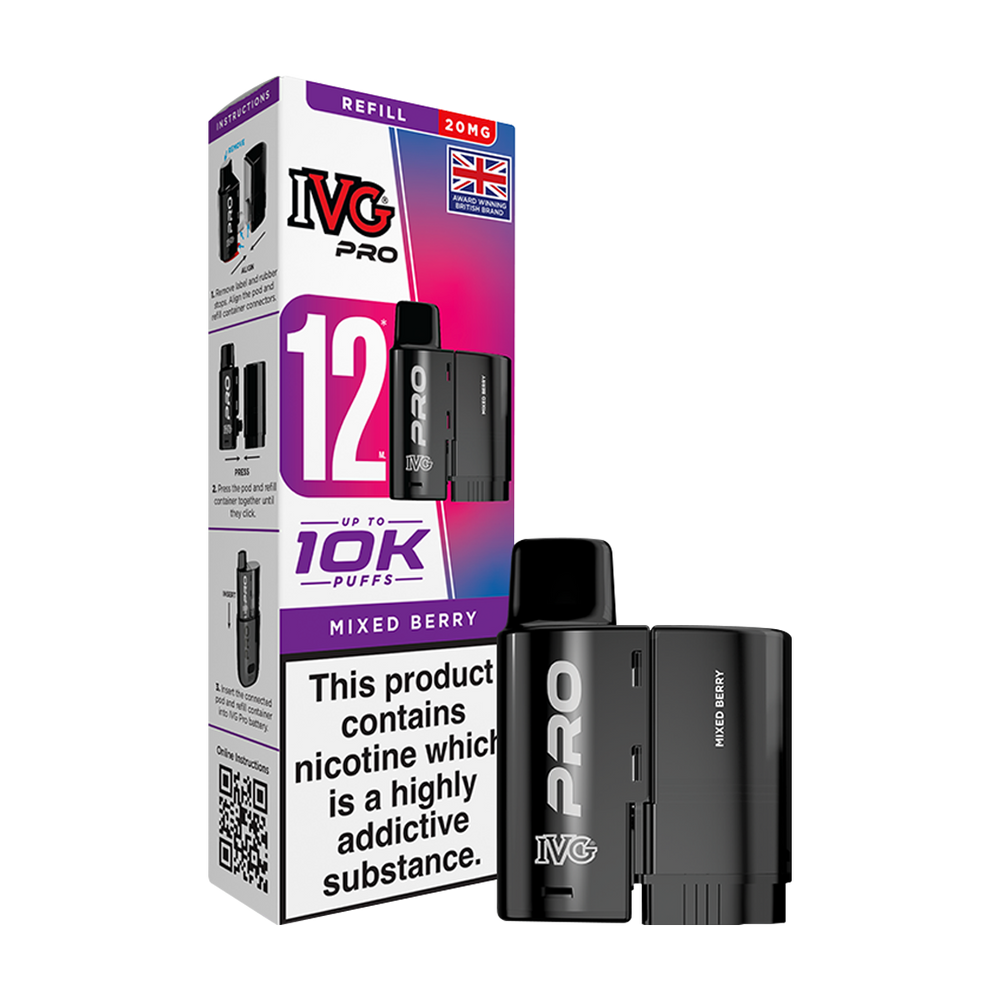 ivg pro 12 refill box thumbnail mixed berry