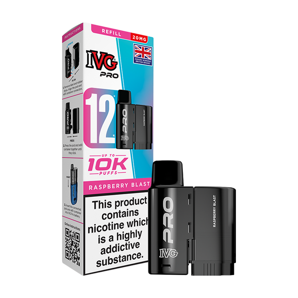 ivg pro 12 refill box thumbnail raspberry blast