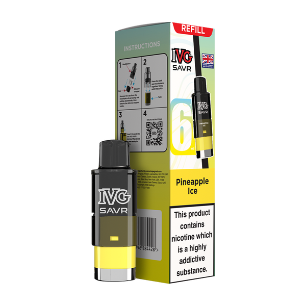 ivg savr refill + box pineapple ice