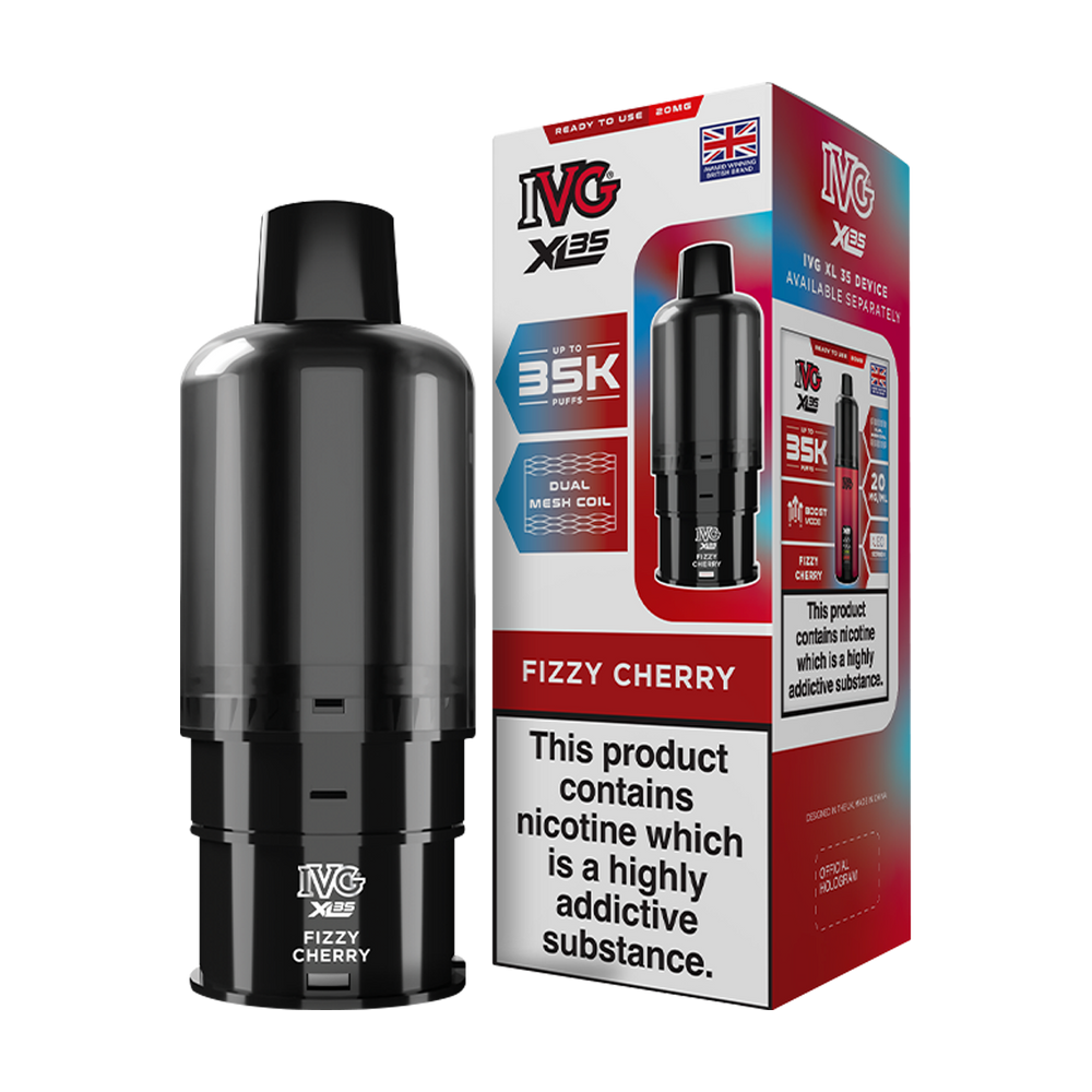 ivg xl 35 refill fizzy cherry