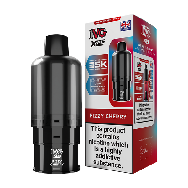 ivg xl 35 refill fizzy cherry