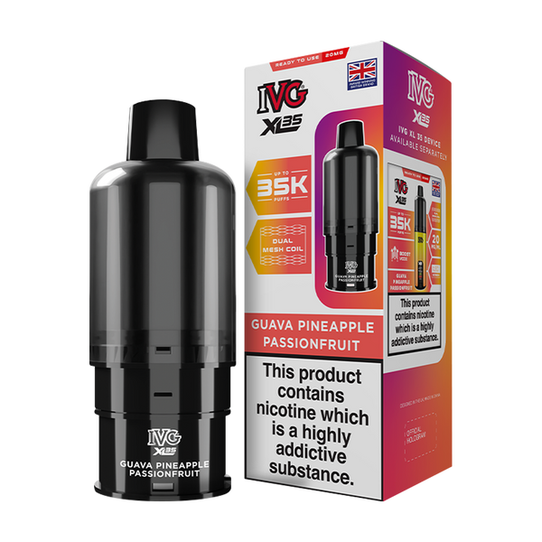 ivg xl 35 refill guava pineapple passionfruit