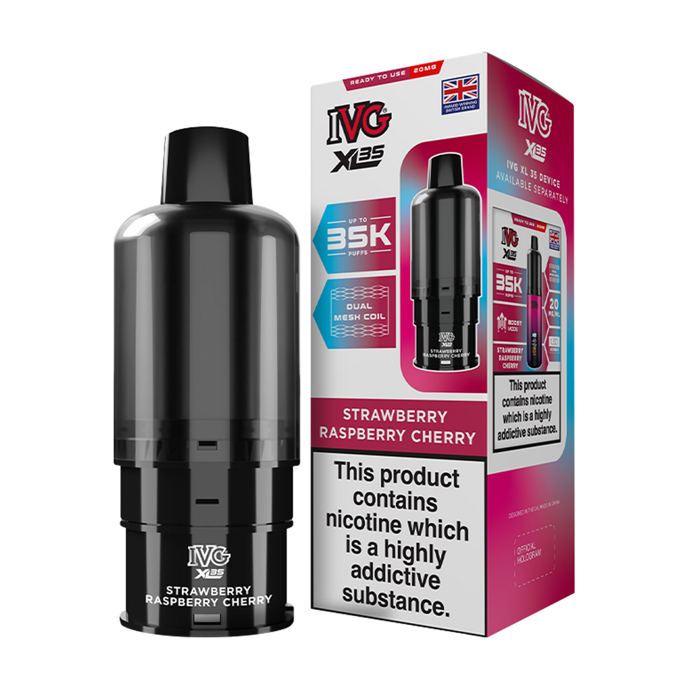 ivg xl 35 refill strawberry raspberry cherry