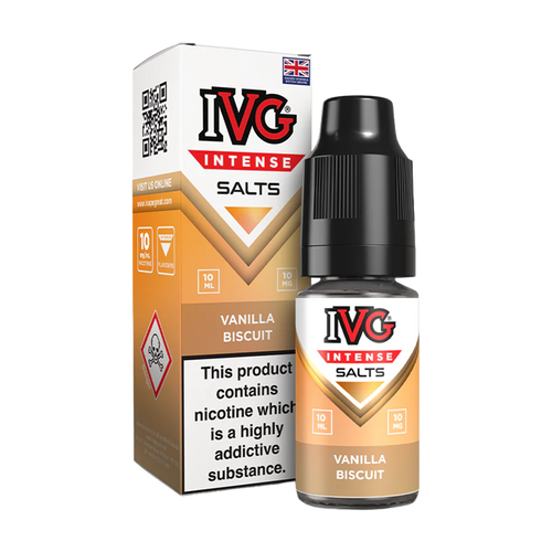 ivg intense salts vanilla biscuit