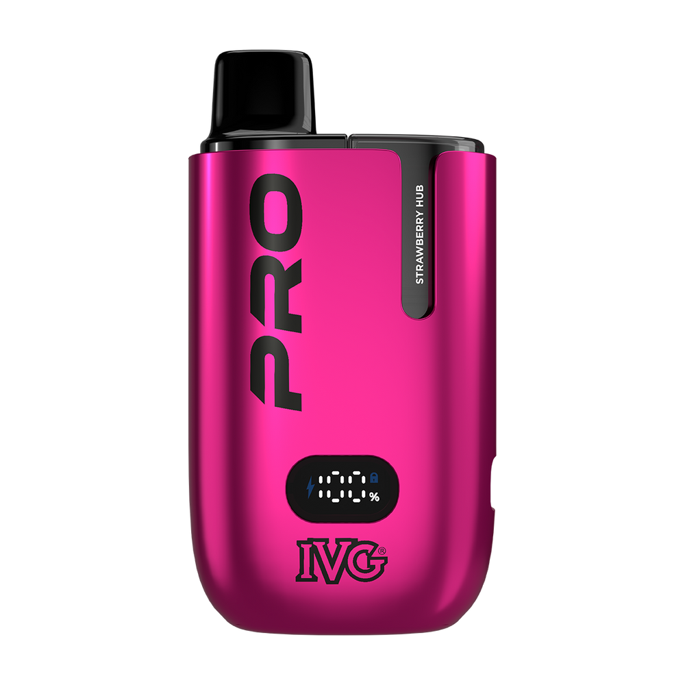 IVG Pro 12 Vape Kit strawberry hub