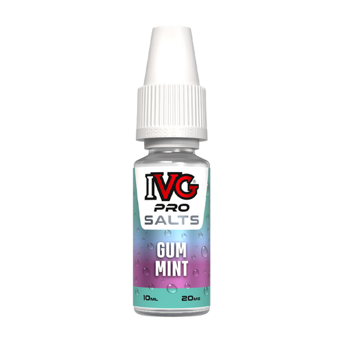 ivg pro salts 10ml gum mint