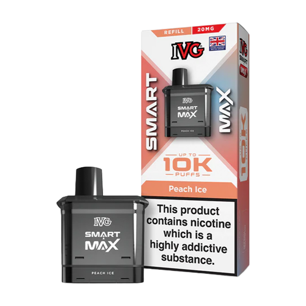ivg smart max refill peach ice