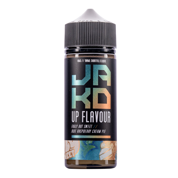 JAK'D Fugly But Sweet Blue Raspberry Cream Pie Shortfill E-Liquid