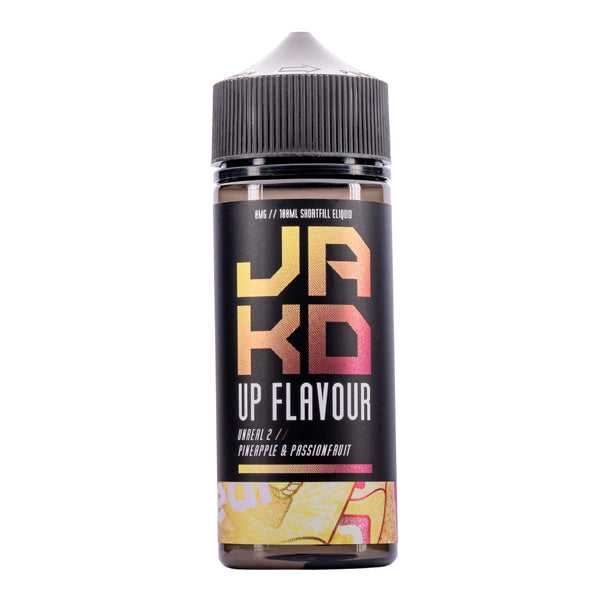 JAK'D Unreal 2 Pineapple & Passion Fruit Shortfill E-Liquid