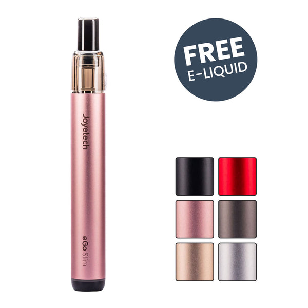 Joyetech Ego Slim vape kit in all colours.