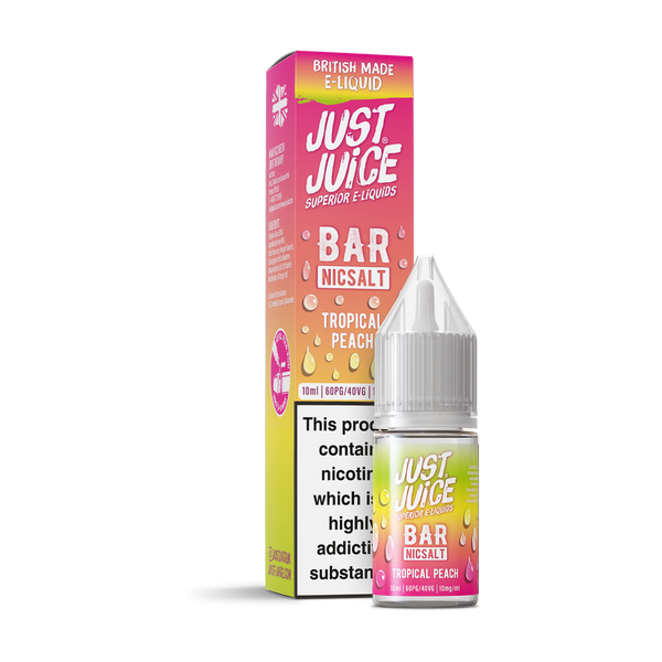 just juice bar tropical peach 10mg box uk