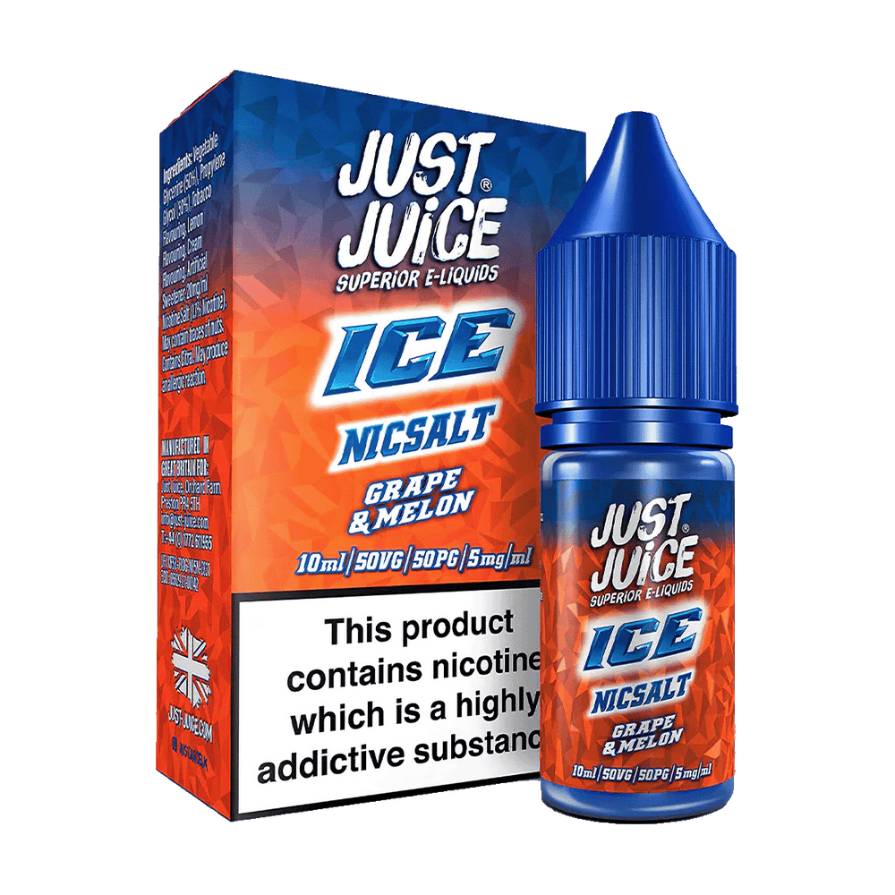 Grape & Melon Ice Nic Salt by Just Juice