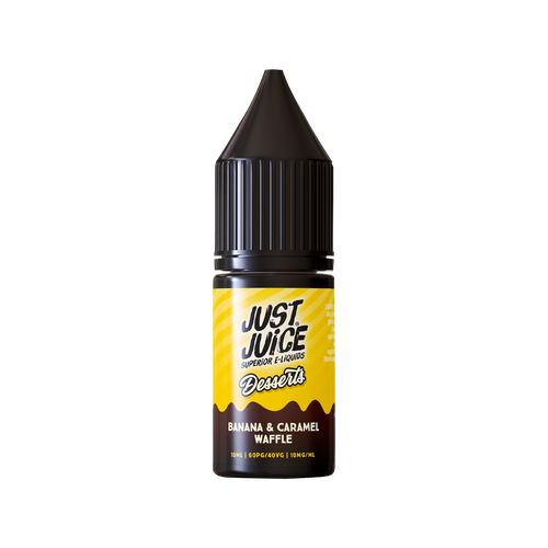 just juice eliquid desserts banana caramel waffle