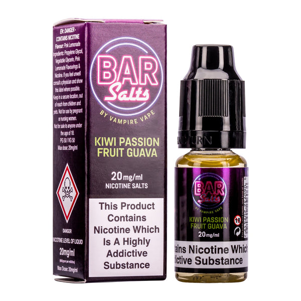 Vampire Vape Bar Salts - Kiwi Passion Fruit Guava - 10ml