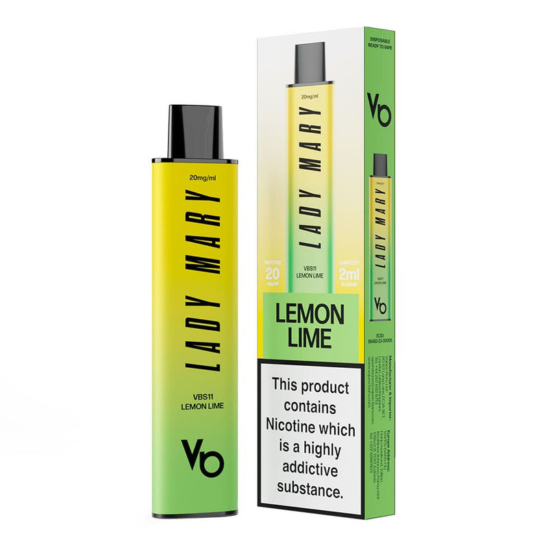 Lady Mary VBS11 Lemon Lime Disposable Vape