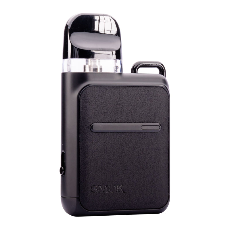 Leather Matte Black Smok Novo 4 Master Box Vape Kit - Front Image