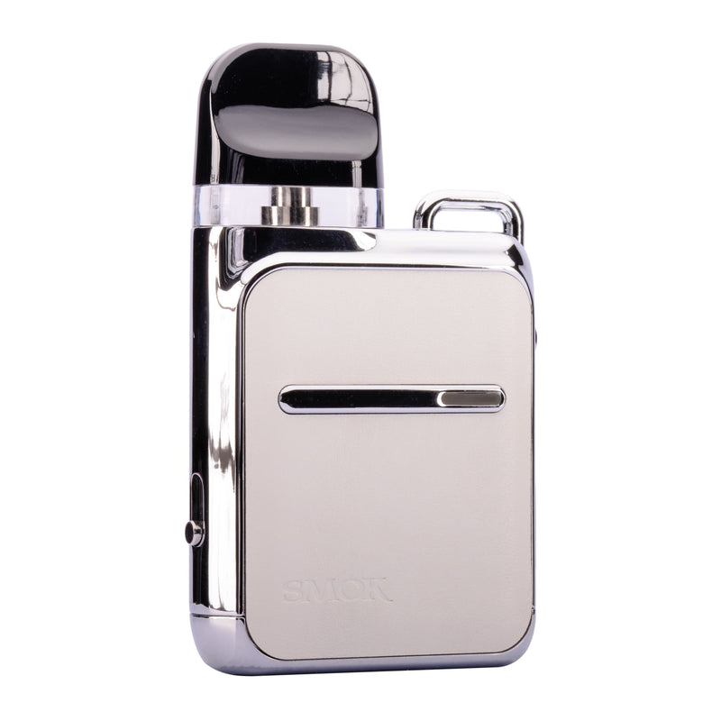 Leather White Smok Novo 4 Master Box Vape Kit - Front Image
