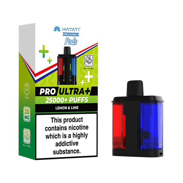 Hayati pro ultra Plus Pods Lemon and Lime