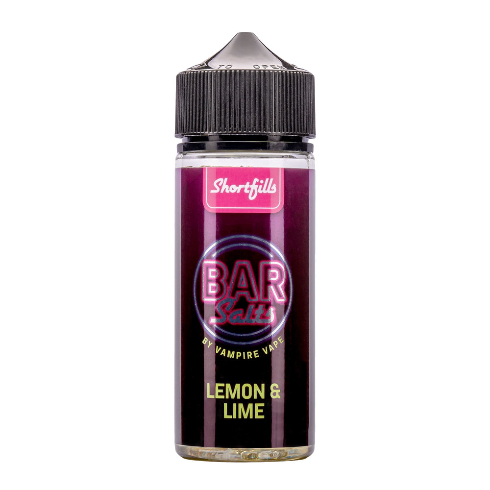 Lemon Lime Bar Salts 100ml shortfill e-liquid.