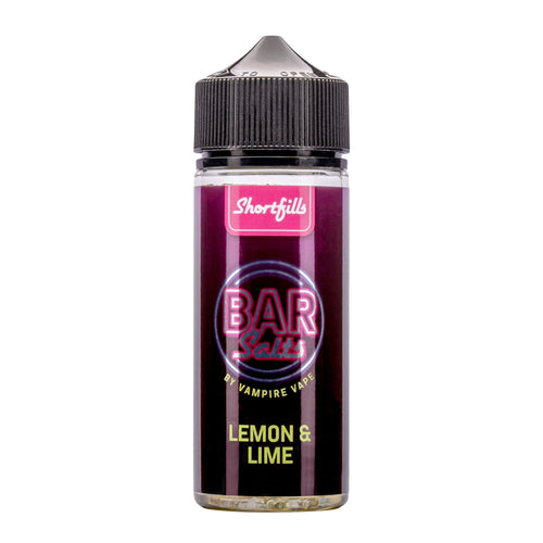 Lemon Lime Bar Salts 100ml shortfill e-liquid.