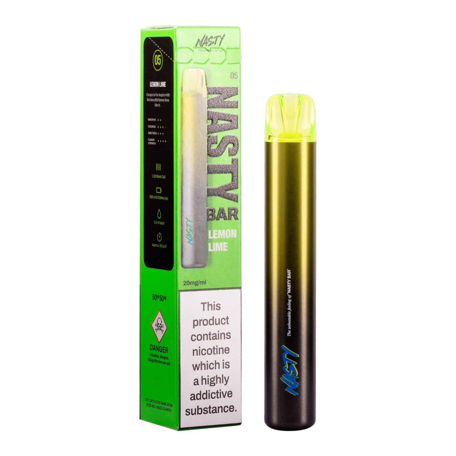 Nasty Bar DX2 Disposable Vape 3 For £12 Royal Flush Vape UK